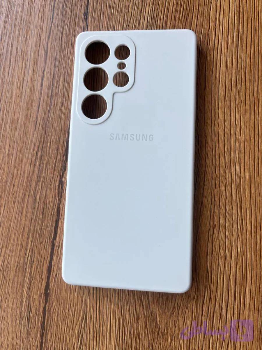 قاب سيليکونی سامسونگ S25 ultra سفید