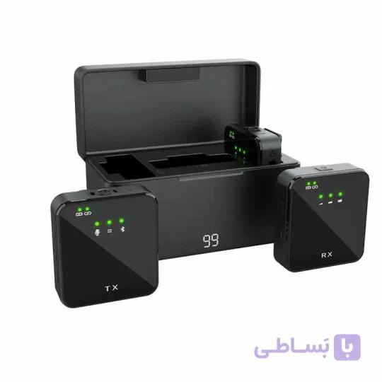 میکروفون یقه‌ای بی‌سیم مدل SX63 دو کاربره