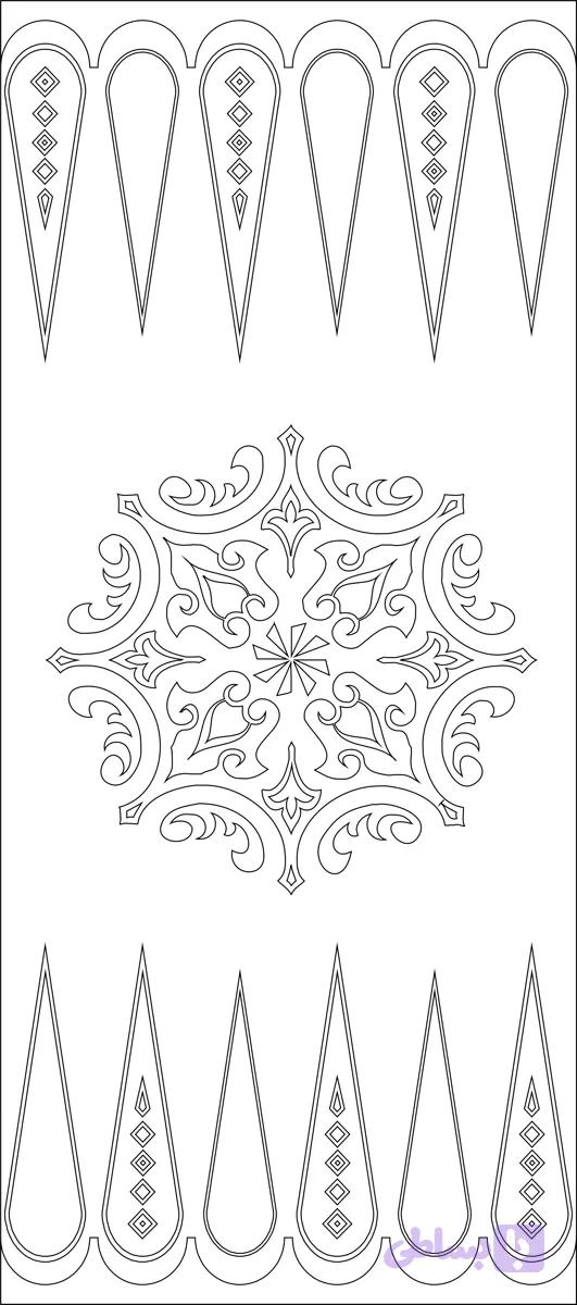 طرح وکتور تخته نرد (کد PGOR6)