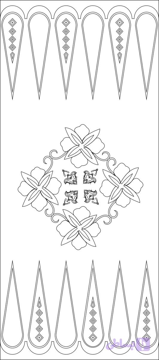 طرح وکتور تخته نرد (کد T97LJ)