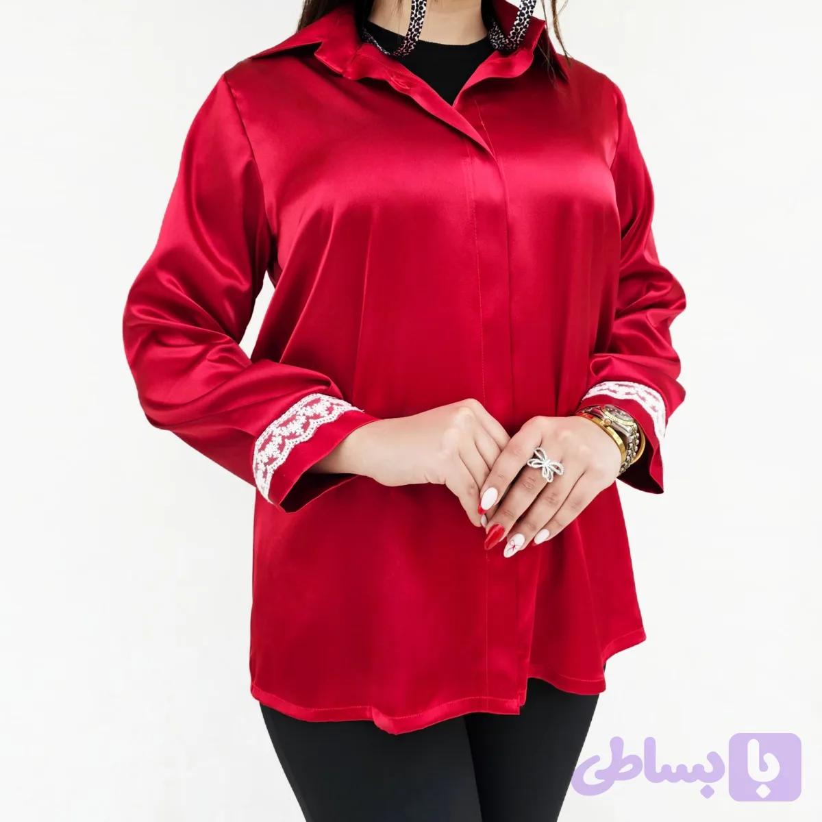 شومیز ساتن مجلسی