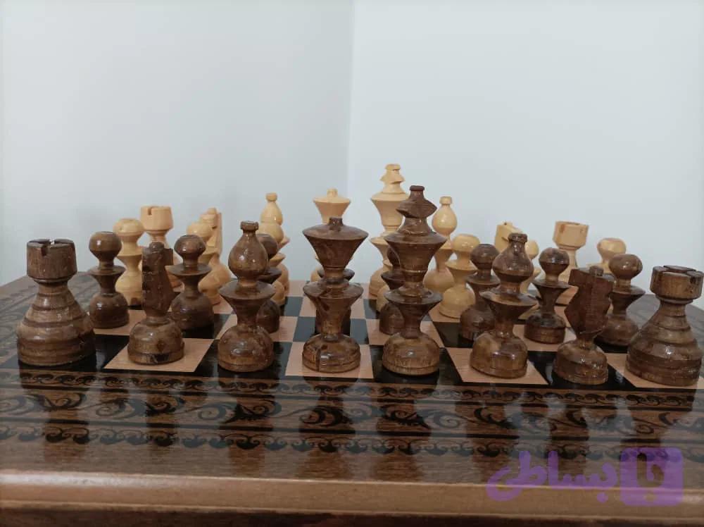 مهره شطرنج چوبی
