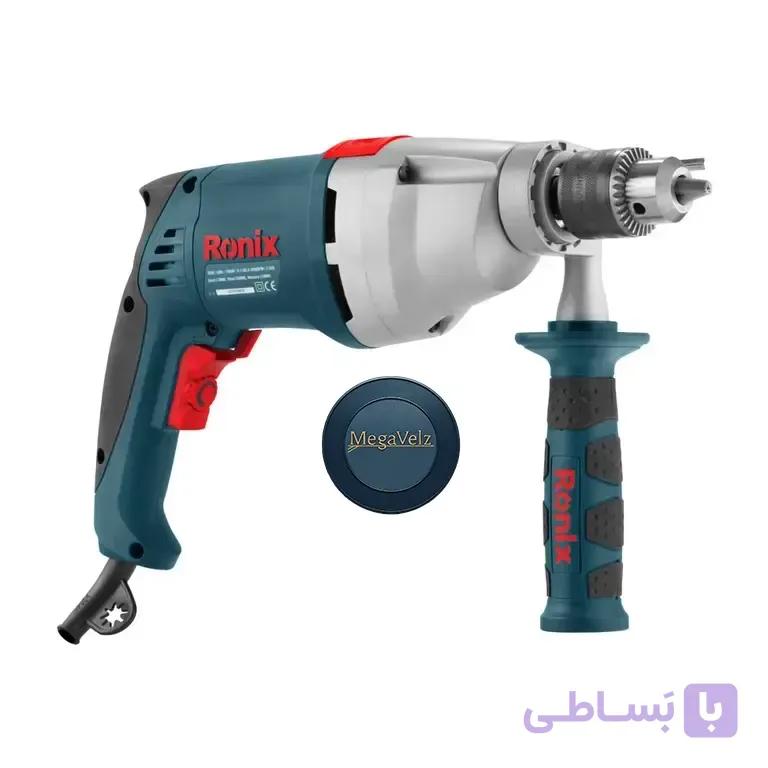 2220 – دریل گیربکسی 13میلی متری-1050وات-آچاری رونیکس — تصویر 1