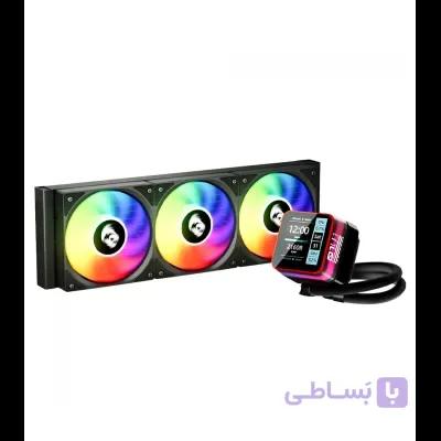 خنک کننده پردازنده مایع ردراگون مدل CCW-3015 RGB — تصویر 1