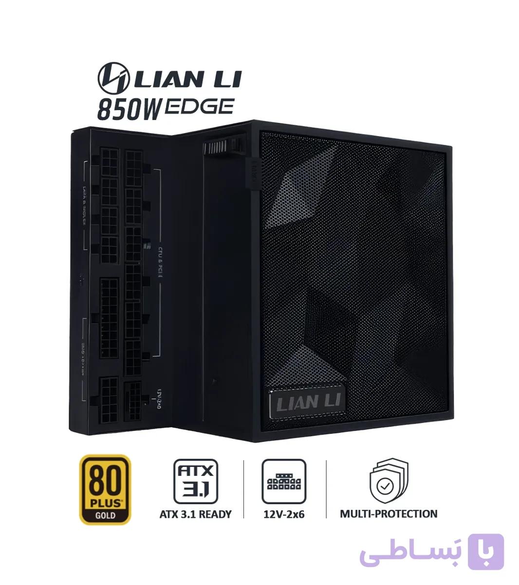 پاور LIANLI PSU EDGE GOLD 1200 BLACK — تصویر 1