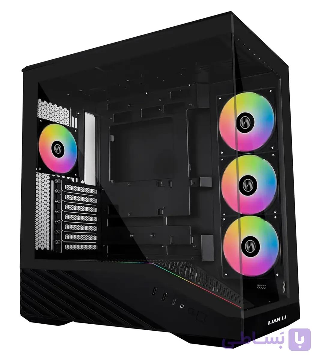 کیس LIAN LI Vector V100R Black — تصویر 1