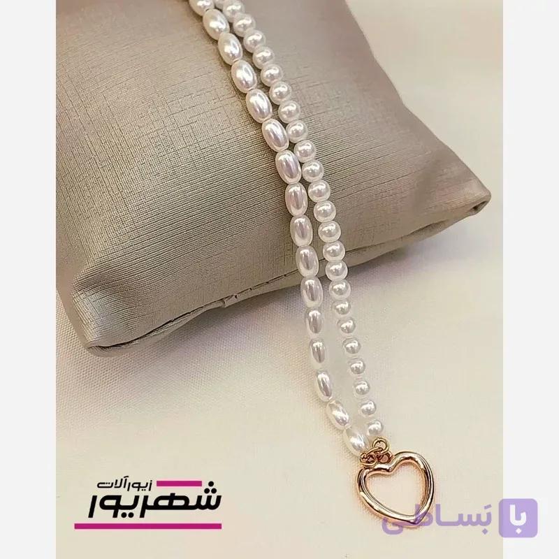 دستبند زنانه طلایی مروارید قلب قفل T ژوپینگ