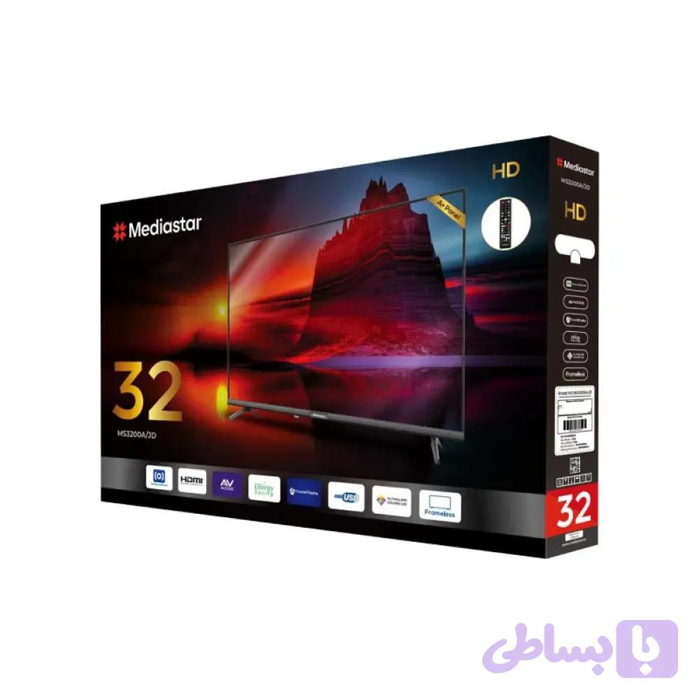 تلویزیون ال ای دی هوشمند 32 اینچ مدیا استار اسمارت اندروید14 دو گیرنده ms3214 — تصویر 1