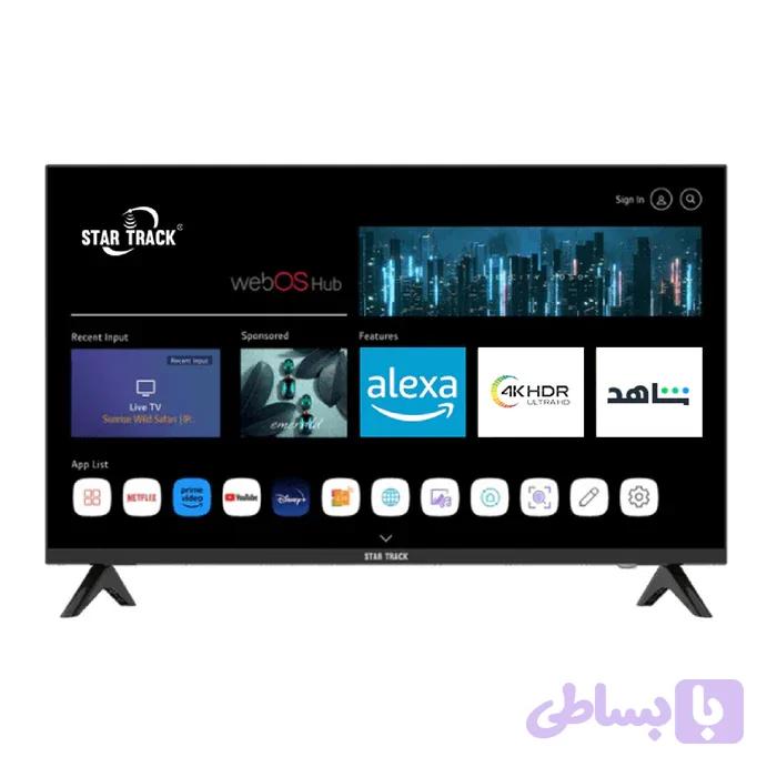 تلویزیون استار ترک 65 اینچ 4K اسمارت با webOS Hub مدل ST65K-LG2200WEB — تصویر 1