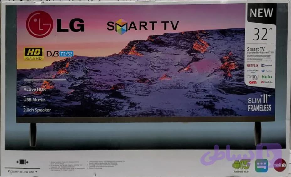 تلویزیون هوشمند ال جی ۳۲ اینچ HD Ready Smart TV Slim Frameless Android 15 مدل ۲۰۲۵اسمارت