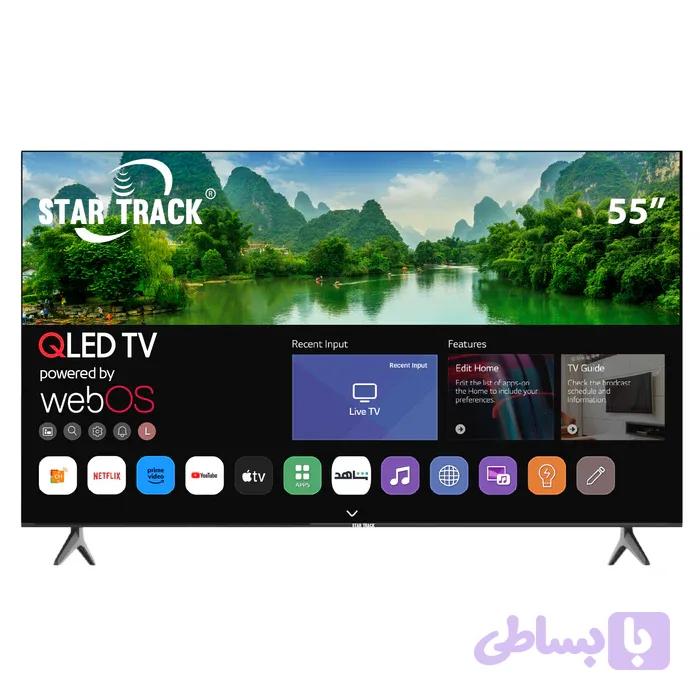 تلویزیون استارترک 55 اینچ QLED 4K اسمارت مدل ST-55KQ-AZ2300WEB — تصویر 1