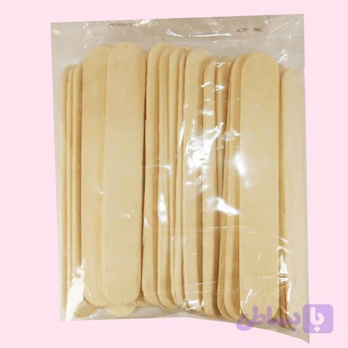 چوب بستنی مدل پهن بسته 35 عددی