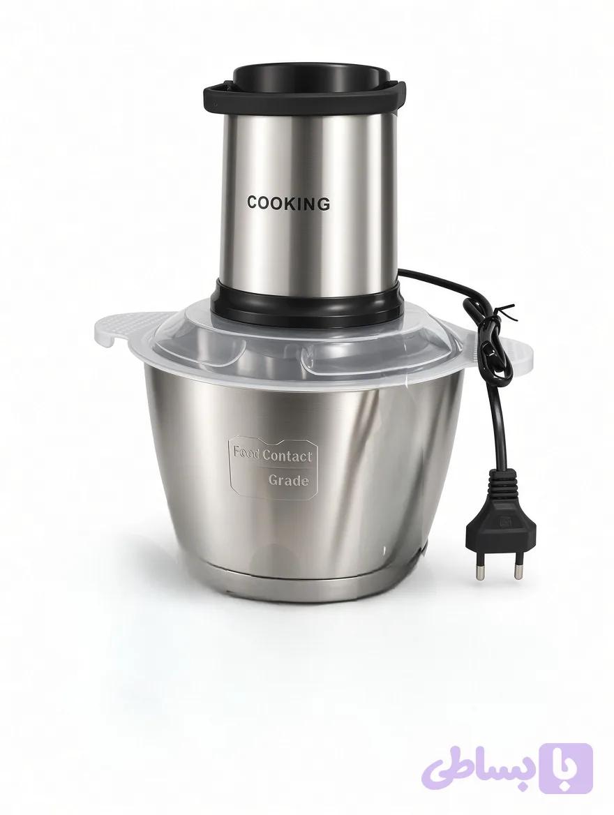 خردکن کوکینگ Cooking مدل CK-3888 با کاسه استیل ۳.۸ لیتری — تصویر 1