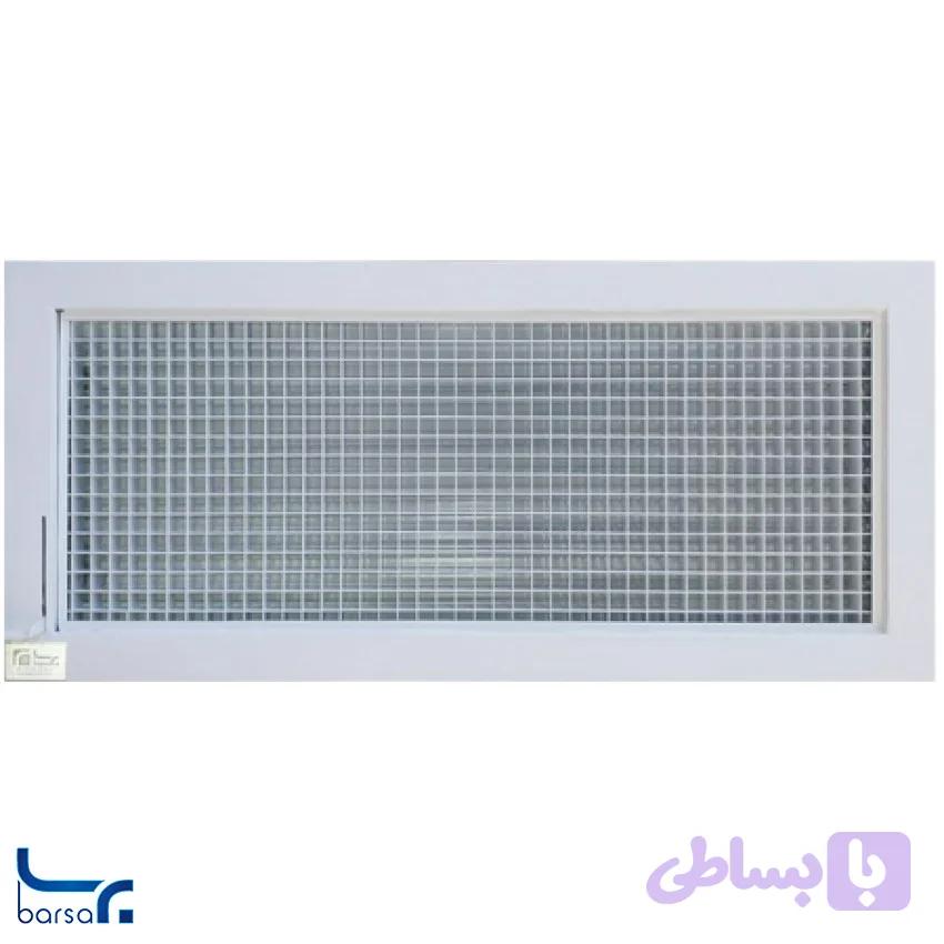 دریچه مشبک صاف
