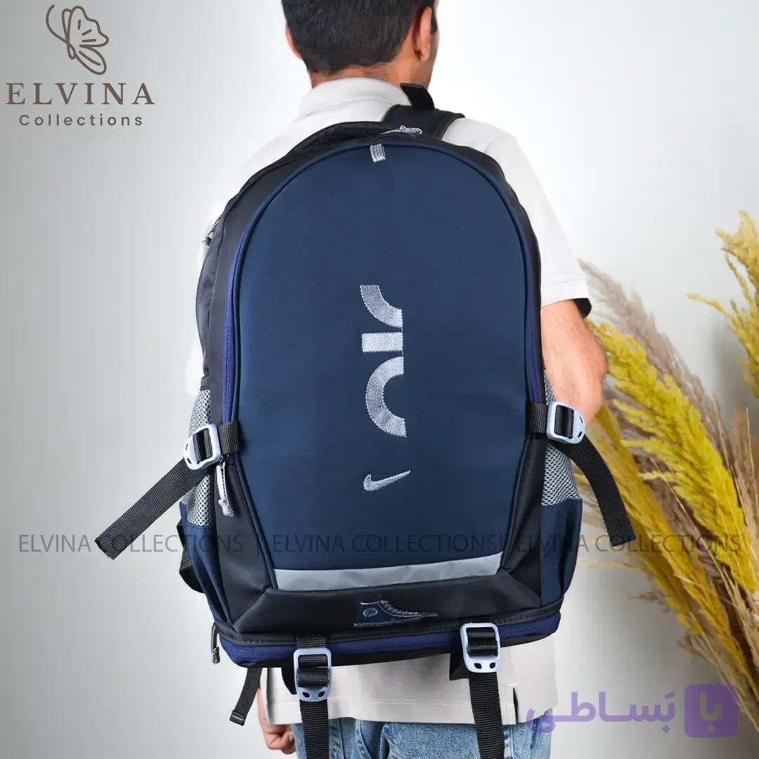 کوله پشتی باشگاهی و سفری دارای جای کفش کد 1821 — تصویر 1