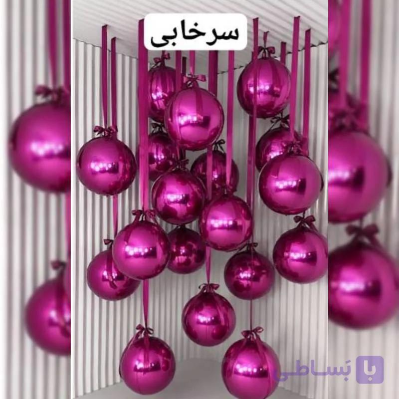 بادکنک فویلی Orbz رنگ سرخابی (۲۲اینچ)