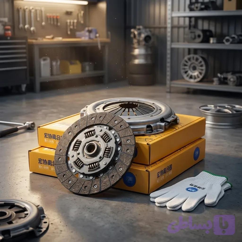 دیسک و صفحه جکS5 فنردار (کیت کلاچ هانژی) — تصویر 1