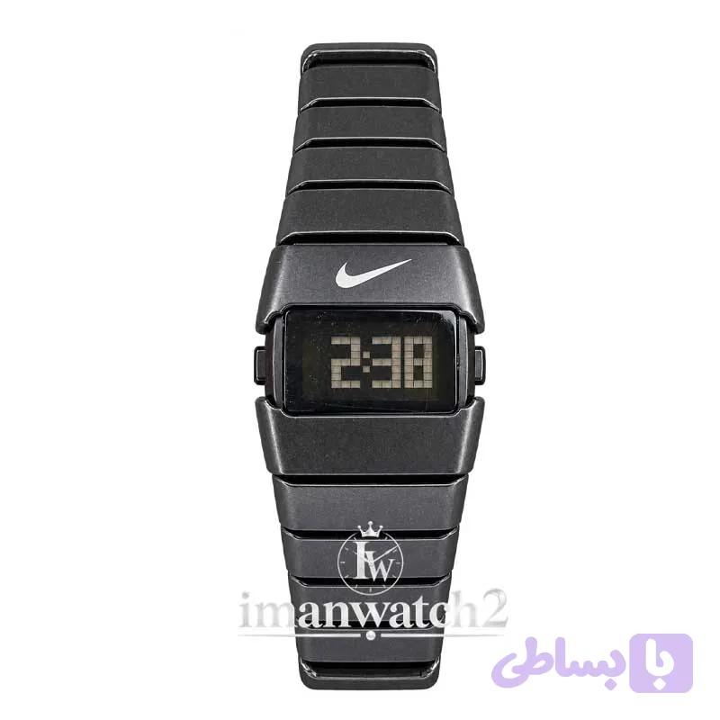 ساعت نایکی دیجیتالی مشکی Nike D-Line D-V — تصویر 1