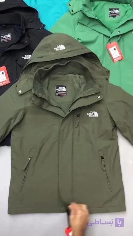 کاپشن دوپوش North Face کد 6