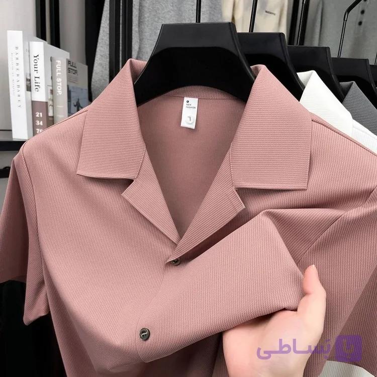 پيراهن يقه كوبايي کد 2606