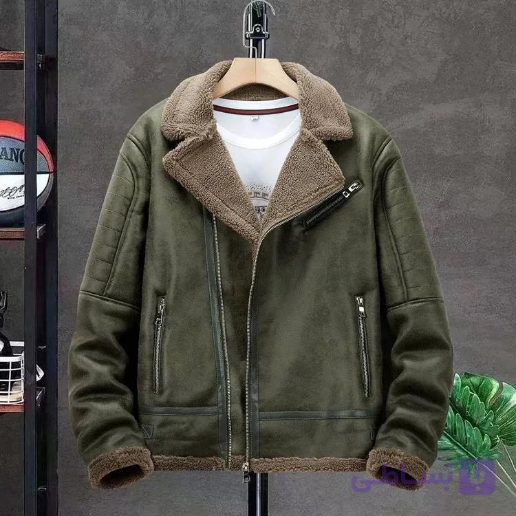 کاپشن چرم بوفالو کد 3293