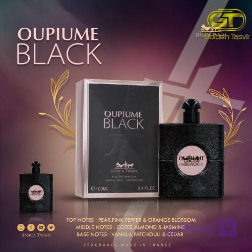 ادکلن بلک اوپیوم جسیکا تواین Jessica Twain Oupiume Black — تصویر 1