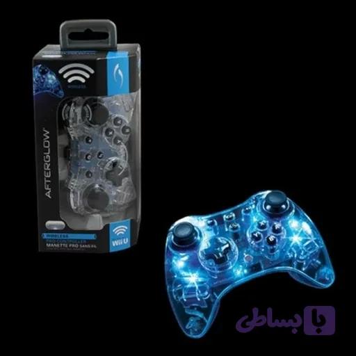 کنترلر وایرلسی حرفه ایی نینتندو Wii U برند Afterglow اورجینال امازون المان — تصویر 1