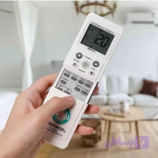 ریموت کنترل کولر گازی چونگوپ مدل K-1038E — تصویر 1
