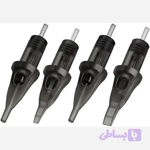سوزن تاتو کاتریج فولاد ضد زنگ پزشکی استریل 40عدد — تصویر 1