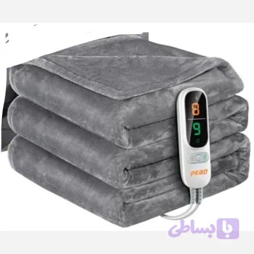 پتوبرقی2نفره گرمایشی برندPKBD اروپا تسکین دردهای عضلانی200در 180 سانت — تصویر 1