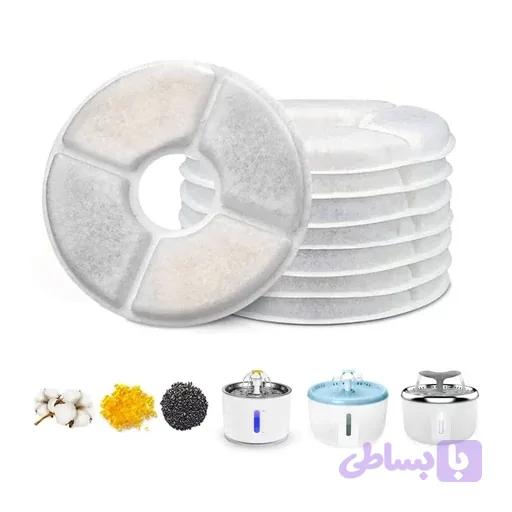 فیلتر ابخوری(4عددی) اتوماتیک حیوانات خانگی عرض فیلتر 13سانت اورجینال امازون المان — تصویر 1