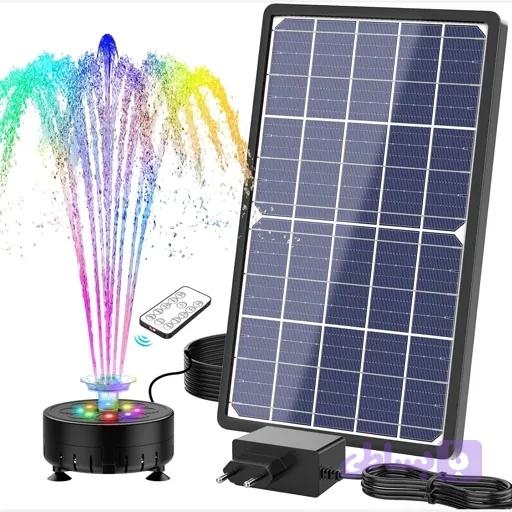 فواره ابنمای LED خورشیدی و برق مستقیم پنل بزرگ اورجینال امازون المان (ارسال رایگان⭐ — تصویر 1