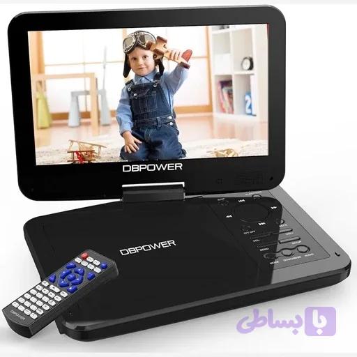 پخش کننده DVD برند DBPOWER با مانیتور/ شارژی .برقی وفندکی خودرو اورجینال امازون المان — تصویر 1