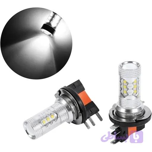 هد لایت LED مدل H15 وات80 اورجینال امازون المان — تصویر 1
