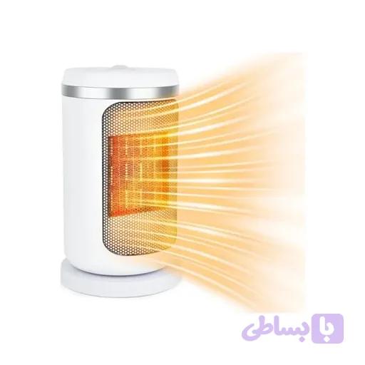 بخاری برقی فن دار سرامیکی/چرخشی1500 وات سه حالته — تصویر 1