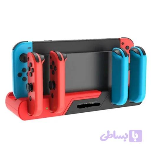 داک شارژر 4 کاره نینتندو سوییچ/سوییچ LED برند KiNGTOP اورجینال امازون المان — تصویر 1