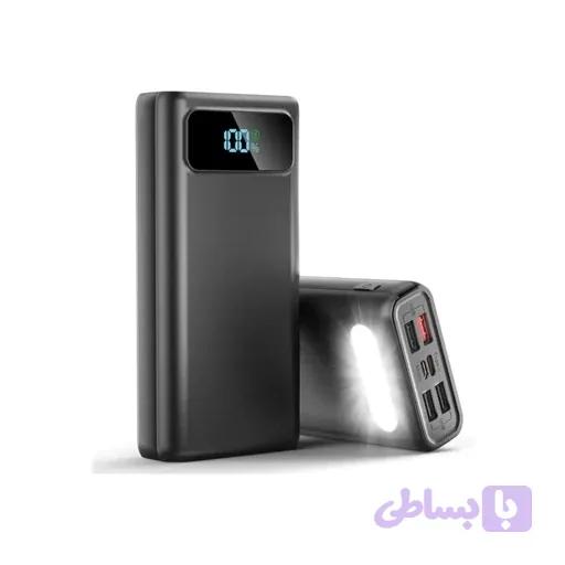 پاور بانک فست شارژ46/800 میلی امپری/هوشمند PD — تصویر 1