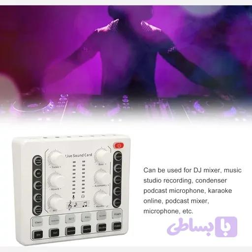 کارت صدا 8کاناله با قابلیت تغییر صدا مخصوص پادکست لایو،.. اورجینال امازون المان — تصویر 1