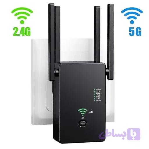تقویت کننده وای فای مدل AC1200M بار آمازون اورجینال — تصویر 1