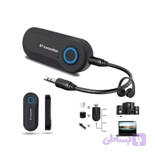 فرستنده بلوتوث بی سیم USBبرای هدفون تلویزیون کامپیوتر — تصویر 1