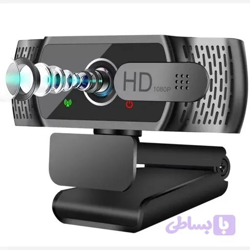 وبکم حرفه ایی برندYIMONA فولHD لنز دوربین چند لایه سرعت 30 فریم در ثانیه . میکروفون داخلی صدای دو طرفه اورجینال امازون المان — تصویر 1