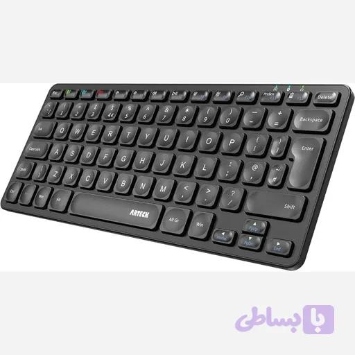 کیبورد وایرلسی شارژی برند Arteck سبک و قابل حمل اورجینال امازون المان — تصویر 1