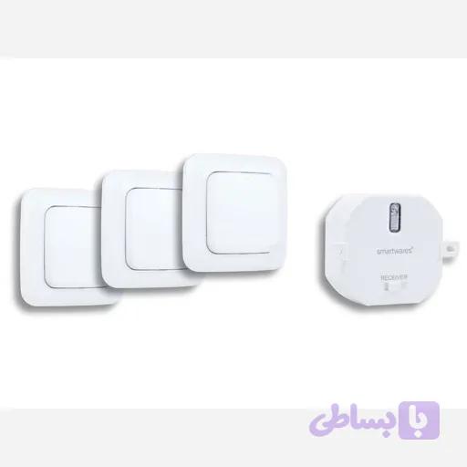 مجموعه 3عددی کلید برق بیسیم کنترل از راه دورSmartwares اورجینال امازون المان — تصویر 1