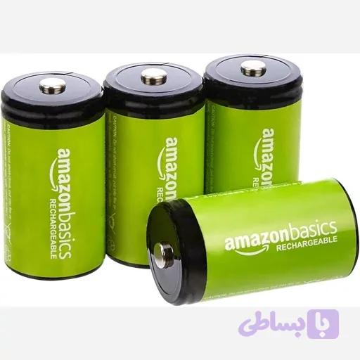 باتری 10هزار میلی امپریNiMH برندخود امازون تا 1000 بار شارژ مجدد — تصویر 1