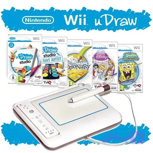 تبلت طراحی کنسول uDraw اصل نینتندو Wii اورجینال امازون المان — تصویر 1