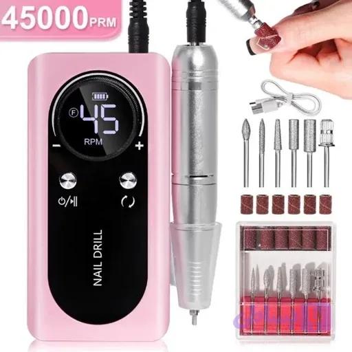 سوهان شارژی پدیکور ومانیکور45000دور برند Nali اورجینال امازون المان — تصویر 1