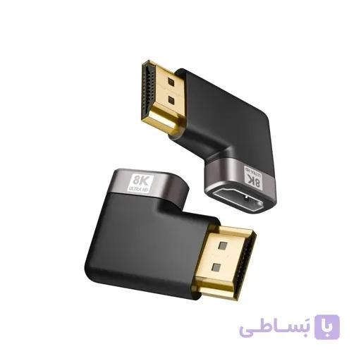 مبدل HDMI نر و ماده 8K با روکش طلای 24 عیار  برندDuttek  اورجینال امازون المان — تصویر 1