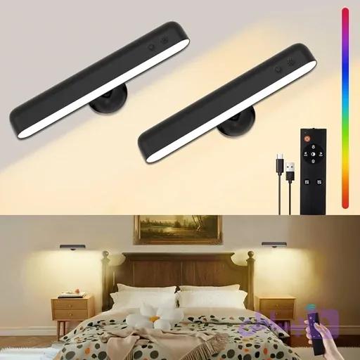 چراغهای شارژی RGB لمسی کنترل از راه دور اورجینال امازون المان — تصویر 1