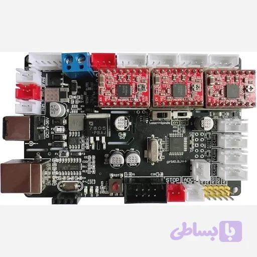برد دستگاه CNC سه محوره و2محوره کنترلGRBLplanche اورجینال امازون المان — تصویر 1