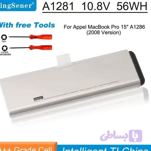 باتری اپل لبتاپ Battery Apple A1281 Pro 15Inch 2008-2009 — تصویر 1